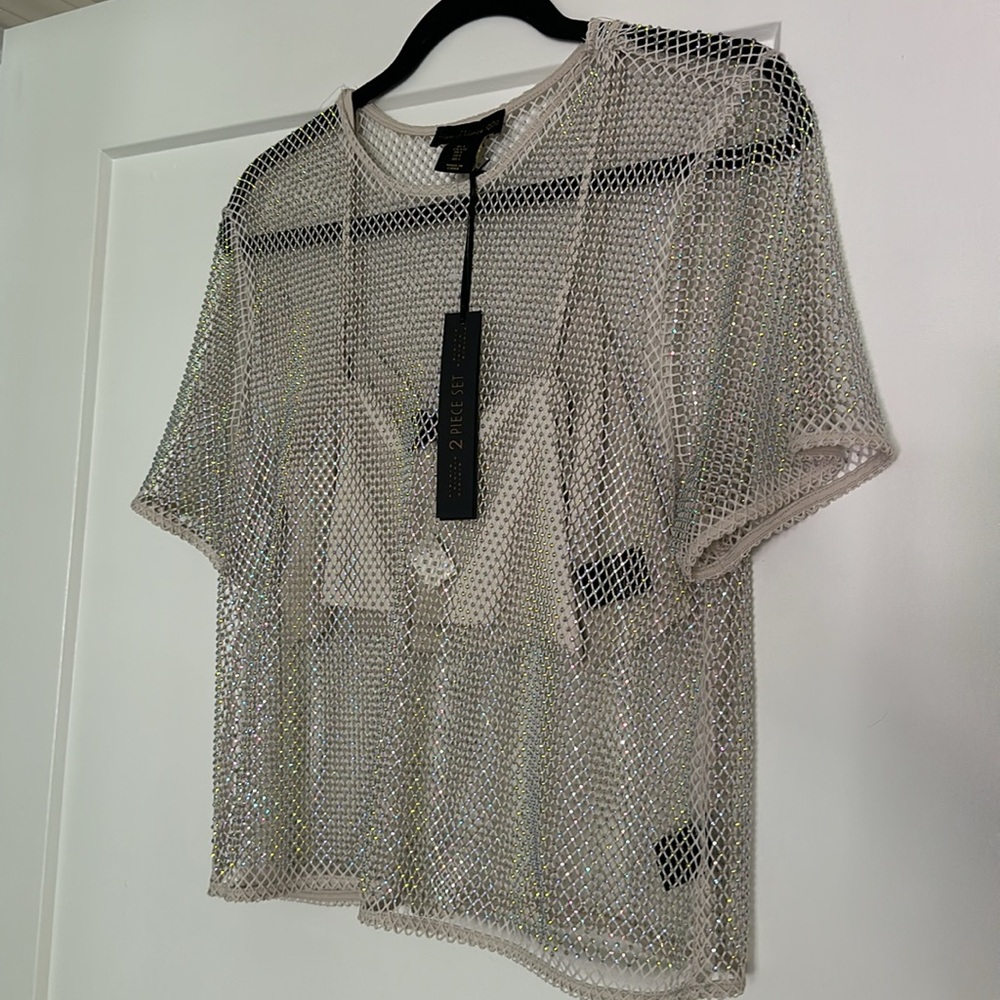 House of Harlow 1960 Fun Blouse